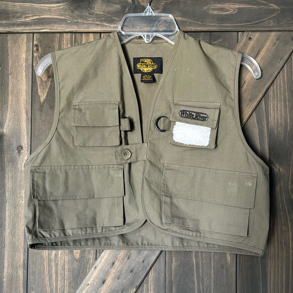White River Fly Shop Kids Fishing Vest